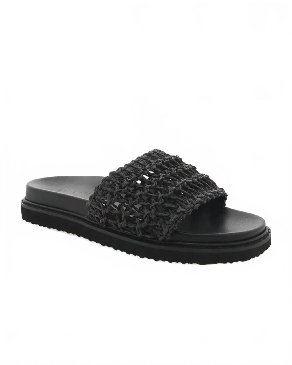NEW BILLINI women's zaida flat sandals in black